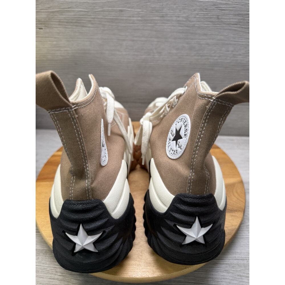 Converse Run Star Hike Motion High Top Platform Sneakers Tan. Men’s 9.5 - Picture 5 of 7